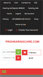 Mobile Screenshot of prohearingcare.com